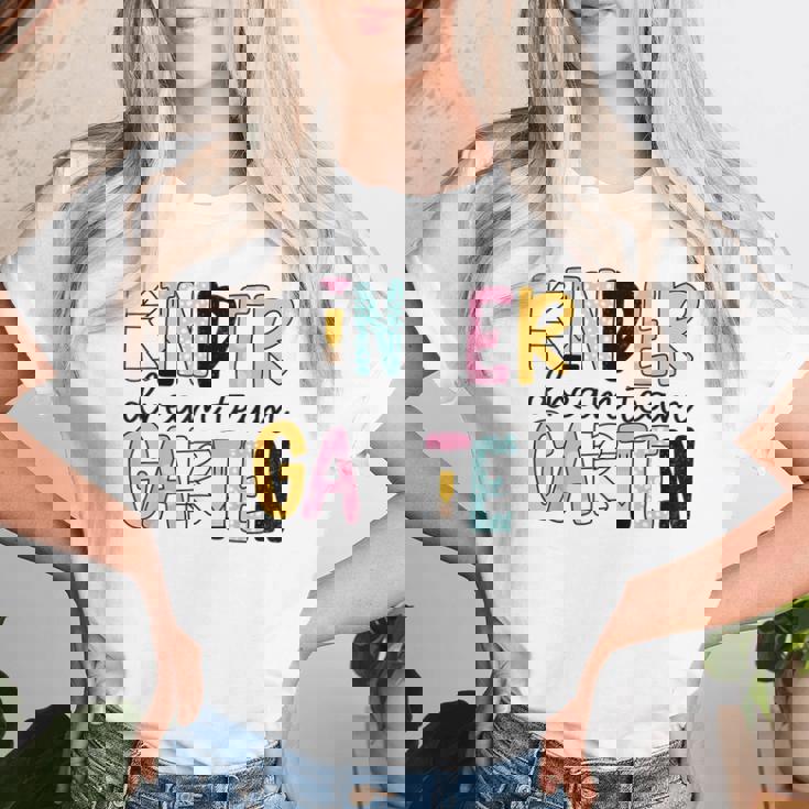 Kindergarten Dream Team Back To School Teacher Student Women T-shirt Gifts for Her Kindergarten Dream Team Back To School Teacher Student Women T-shirt Gifts for Her