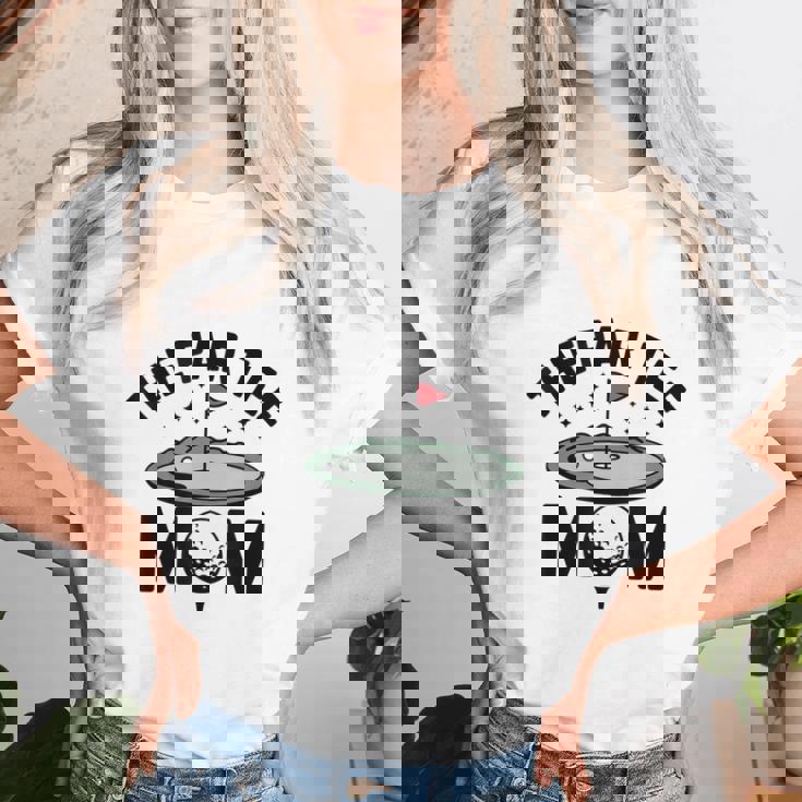 The Par Mom Golf Family Golfer Parents Matching Birthday レディースTシャツ 彼女への贈り物