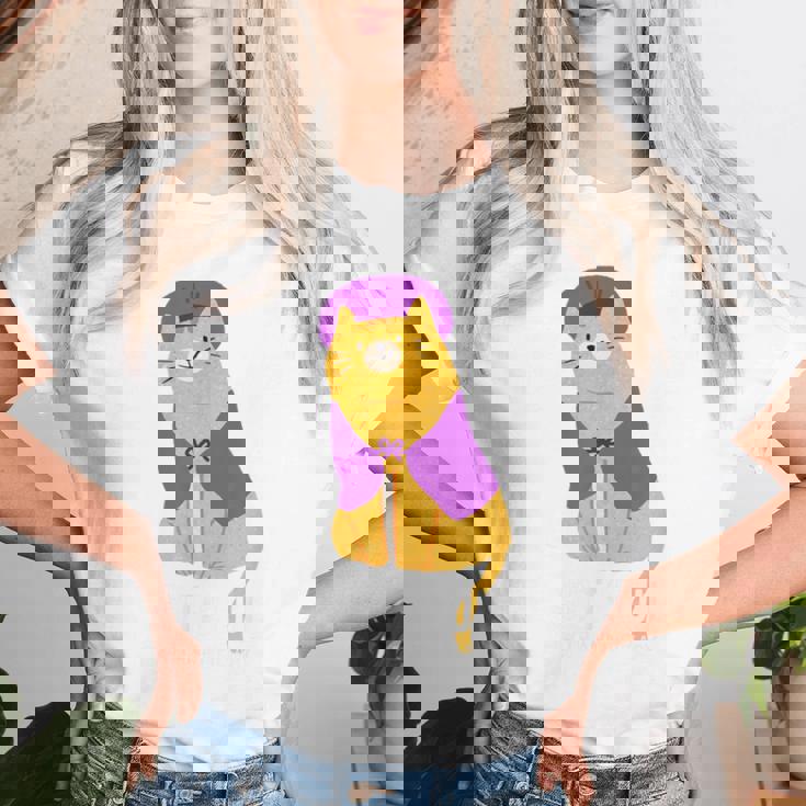 卒寿祝い 猫好き ちゃんちゃんこ 父 男性 母 女性 卒寿 お祝い 90歳 かわいい ねこ おしゃれ 猫 レディースTシャツ 彼女への贈り物