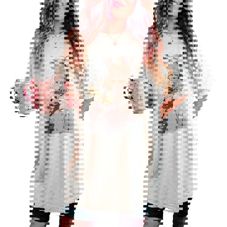 アニメ ワイフ かわいい アニメ 漫画 猫 女の子 甘い レトロ 日本 レディースオーバーサイズコンフォートTシャツ