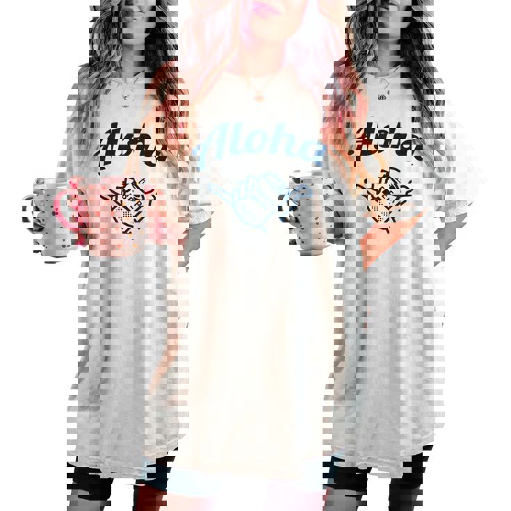 Aloha Beer レディースオーバーサイズコンフォートTシャツ