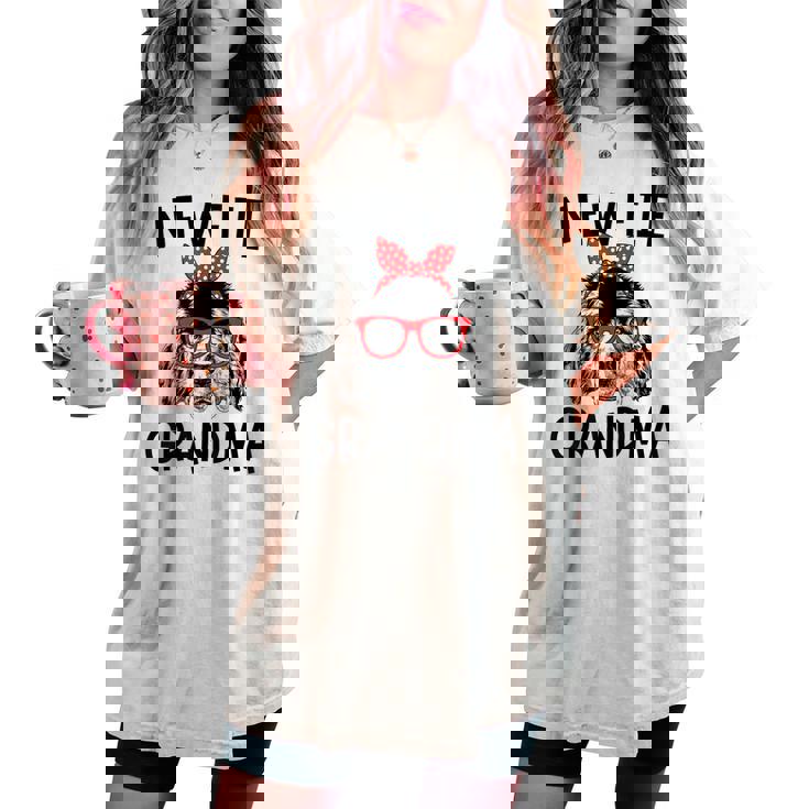 Newfie Grandma Newfoundland Dog Nana Mother's Day Women's Oversized Comfort T-shirt