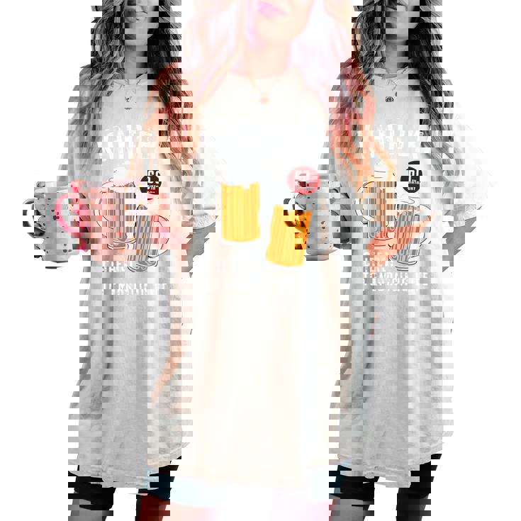 還暦祝い ビール好き 酒好き 父 母 男性 女性 60歳お祝い Cheers To Embracing Life 長袖tシャツ レディースオーバーサイズコンフォートTシャツ