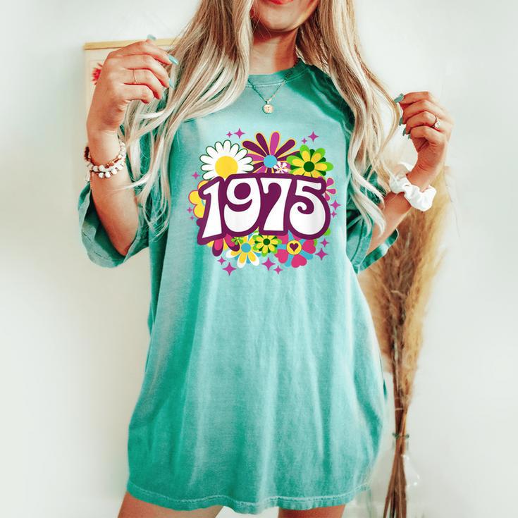T-shirt 50e Anniversaire 'Légende Depuis Août 1975' - Col En V, Coupe Classique - Cadeau Vintage Pour Homme/femme