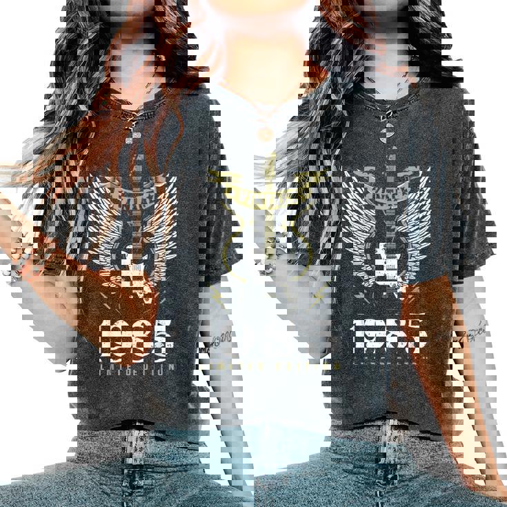 40 Años Cumpleaños 1985 Retro Hombre Regalo Divertido Camiseta extragrande cómoda para mujer