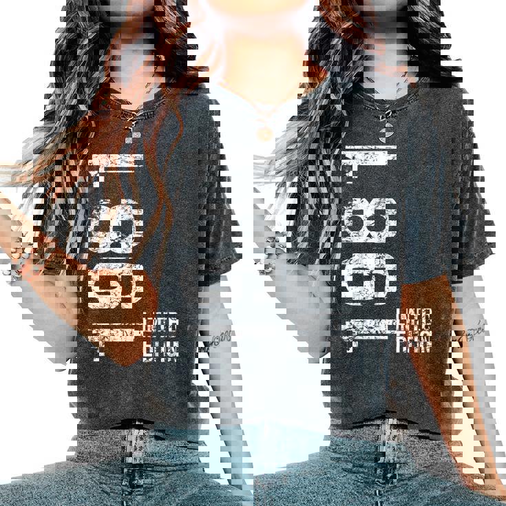 44歳の誕生日 男性 女性 44歳 1981年 誕生日プレゼント レディースオーバーサイズコンフォートTシャツ