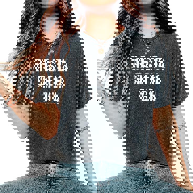 Fantastica Come Mia Figlia Regalo Per La Mamma Da Figlia T-shirt comoda oversize da donna