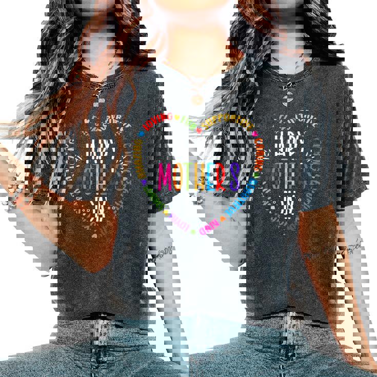 Happy Mother's Day For Mom Grandma Mother's Day Women's Oversized Comfort T-Shirt