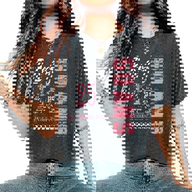 J'ai 25 Ans Pour La 2E Fois Cadeau 50 Ans Humoristique T-shirt oversize confortable pour femme