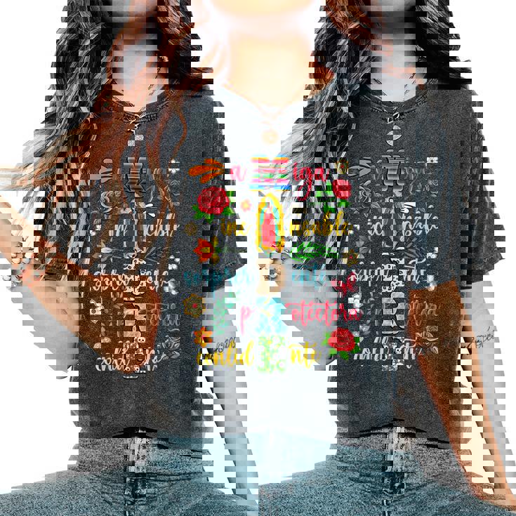 Madre Fiesta Cinco De Mayo Spanish Mother’S Day Latina Mom Women's Oversized Comfort T-Shirt