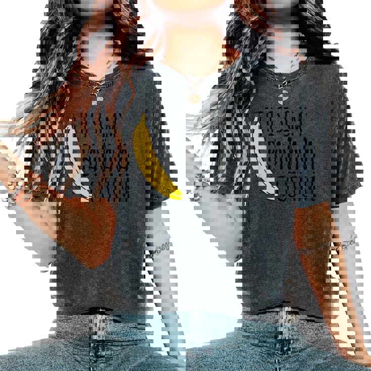 This Is My Banana Costume これが私のバナナの衣装 レディースオーバーサイズコンフォートTシャツ