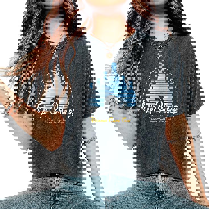 モルトウイスキー、 Malt Whiskey Dreams Come True 面白いパロディ レディースオーバーサイズコンフォートTシャツ