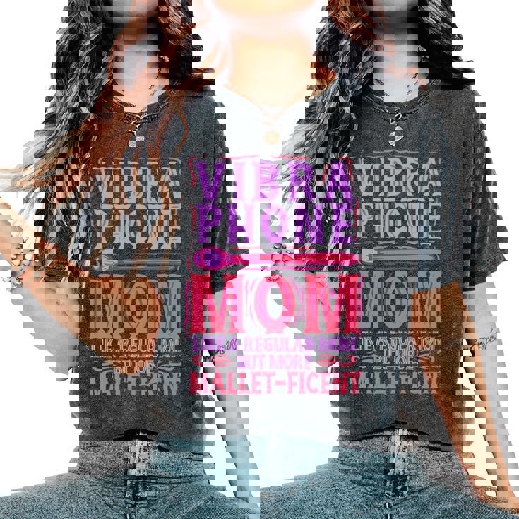 ヴィブラフォン マリンバibraphone Mom 長袖tシャツ レディースオーバーサイズコンフォートTシャツ