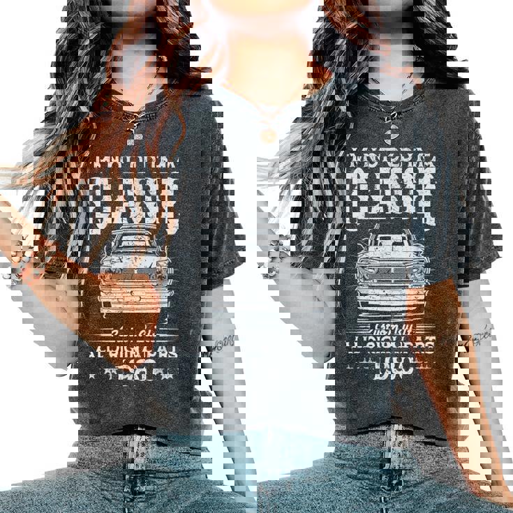 ヴィンテージ 1980 45 歳の誕生日プレゼント 男性 女性 45 歳 レディースオーバーサイズコンフォートTシャツ