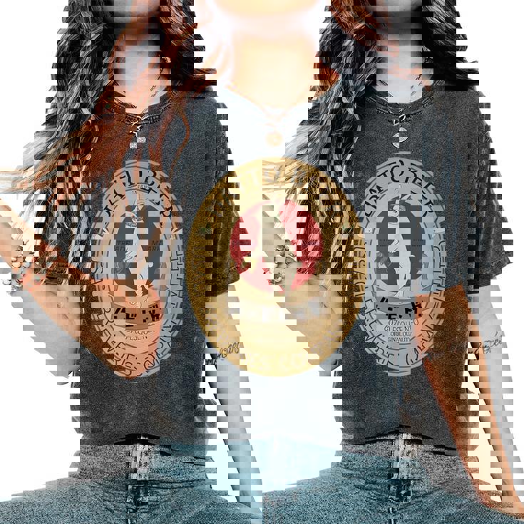 脱兎ビール うさぎ ウサギ 兎 Beer 麦酒 ラベル レトロ 昭和 瓶ビール メンズ レディース キッズ グッズ レディースオーバーサイズコンフォートTシャツ