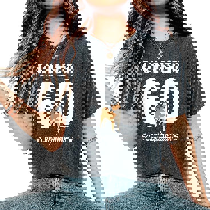 還暦祝い 男性 女性人気 いぬ 犬 柴犬 犬好き かわいい おしゃれ 家族写真 服装 レディースオーバーサイズコンフォートTシャツ