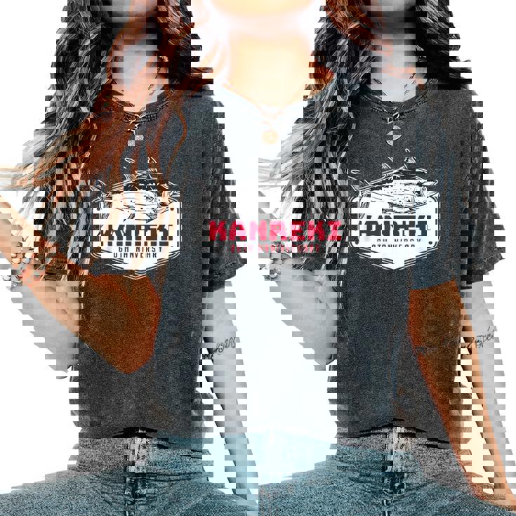 還暦祝い 釣り好き お魚好き 男性 女性人気 父の日 60歳 誕生日 おしゃれ レディースオーバーサイズコンフォートTシャツ