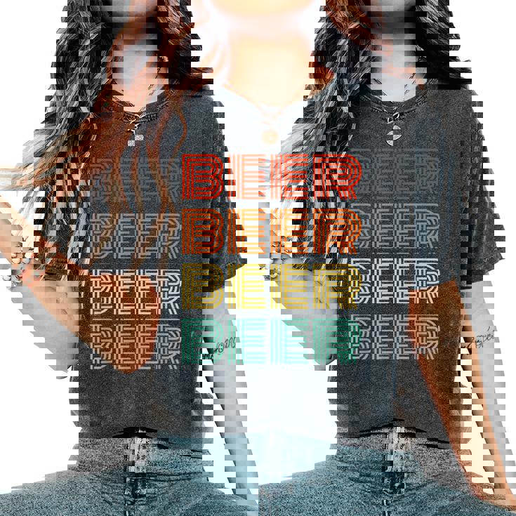 面白いtシャツ 酒 ビール Beer 飲み おもしろ 英語 文字入り 飲み会 酒好き メンズ レディース レディースオーバーサイズコンフォートTシャツ