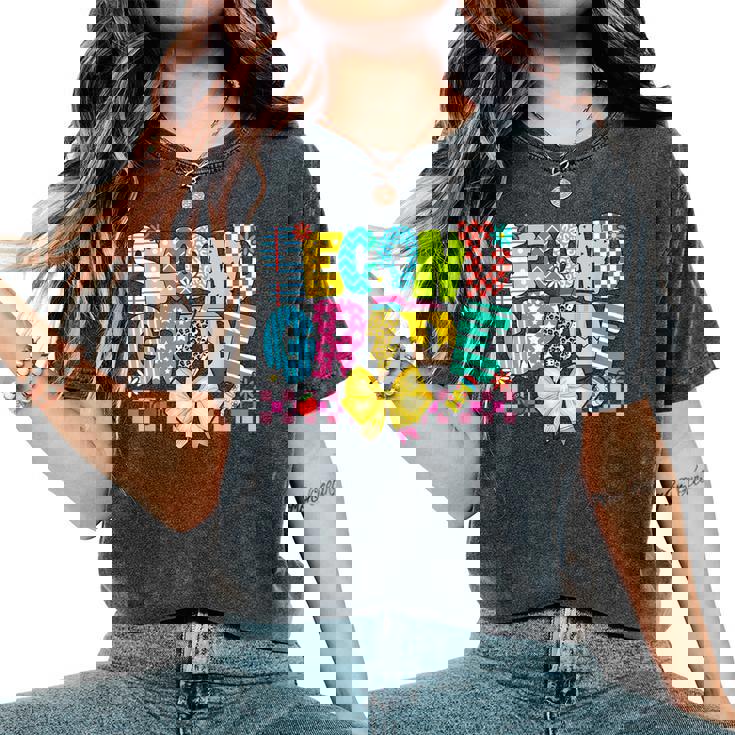 2年生 女の子 男の子 先生 2年生 新学期 レディースオーバーサイズコンフォートTシャツ 2年生 女の子 男の子 先生 2年生 新学期 レディースオーバーサイズコンフォートTシャツ