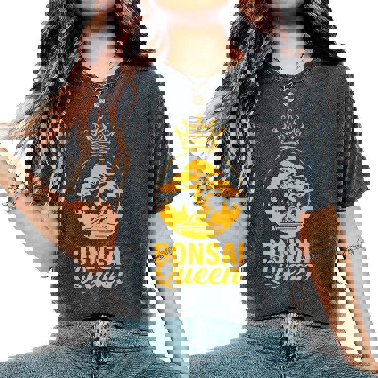 Bonsai Queen Penjing Penzai Bonsai 盆栽 レディースオーバーサイズコンフォートTシャツ