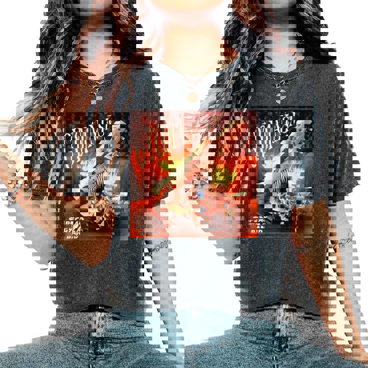 Gyomanism レディースオーバーサイズコンフォートTシャツ