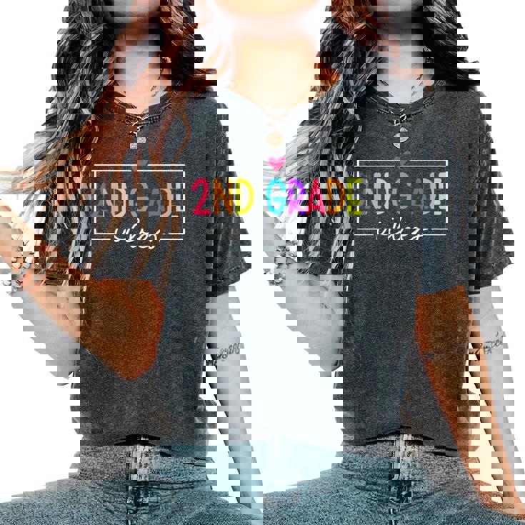 Second Gradeibes 初学期 2年生 先生 レディースオーバーサイズコンフォートTシャツ Second Gradeibes 初学期 2年生 先生 レディースオーバーサイズコンフォートTシャツ