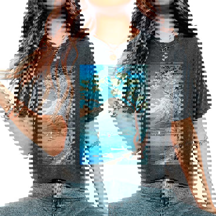 Ukiyo-E Monte Fuji Pintura Japonesa Impresión Obra Maestra Pintura