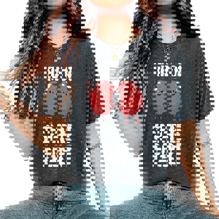 かわいい腎臓ドナーアート 男性 女性 腎臓レシピエント移植 レディースオーバーサイズコンフォートTシャツ かわいい腎臓ドナーアート 男性 女性 腎臓レシピエント移植 レディースオーバーサイズコンフォートTシャツ