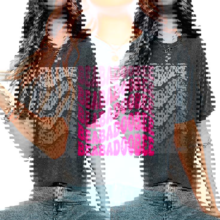 レトロ Beabadoobee 名前 パーソナライズ Beabadoobee レディースオーバーサイズコンフォートTシャツ