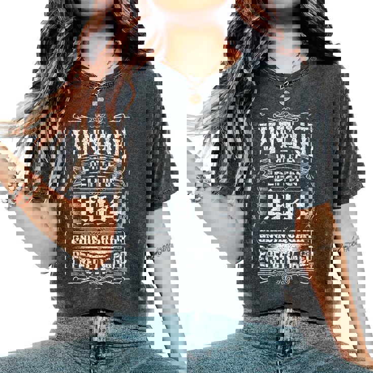 ヴィンテージ 1964 還暦祝い ギフト 男性 女性 60歳 ６０歳 長寿祝い ギャグ 還暦 ツッコミ 六十 誕生日 レディースオーバーサイズコンフォートTシャツ