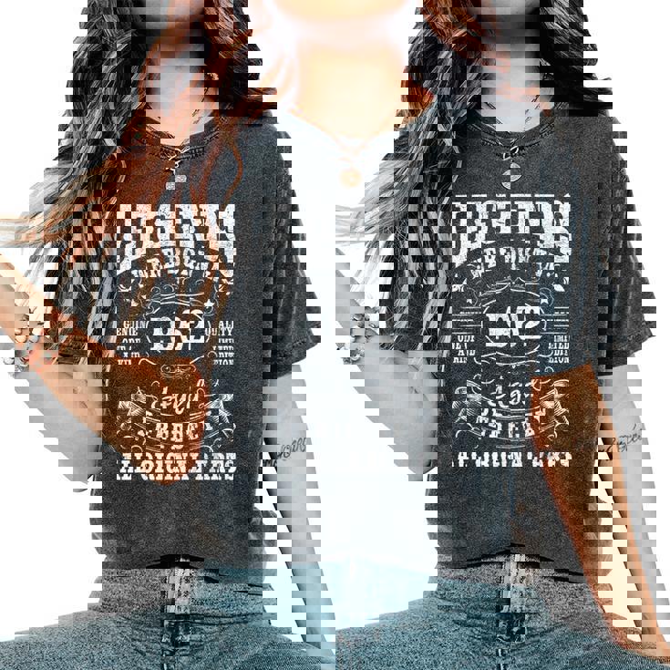 ヴィンテージ 63歳の誕生日プレゼント 1962年 男性 女性 63歳 レディースオーバーサイズコンフォートTシャツ ヴィンテージ 63歳の誕生日プレゼント 1962年 男性 女性 63歳 レディースオーバーサイズコンフォートTシャツ