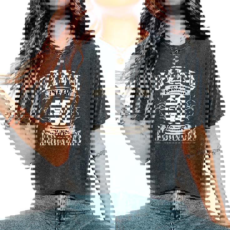 男性への還暦祝い・女性への還暦祝いへのギフト レディースオーバーサイズコンフォートTシャツ