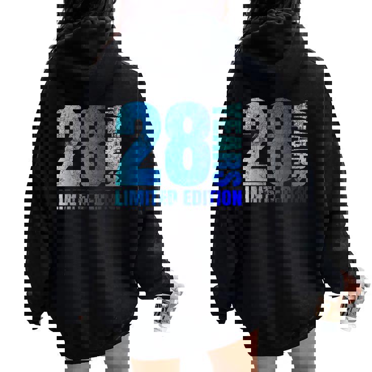 28歳 男性 ギフト 28歳 誕生日プレゼント 女性用 レディース オーバーサイズ パーカー バックプリント