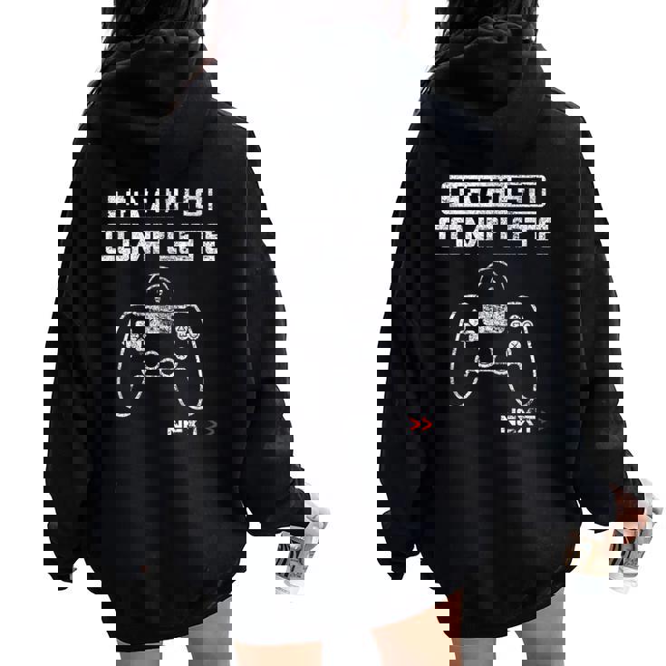 40歳の誕生日プレゼント Level 40 Complete 贈り物 男性用、女性用 レディース オーバーサイズ パーカー バックプリント