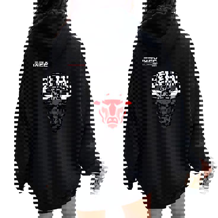 BeefmanExe_44_伊藤大和 レディース オーバーサイズ パーカー バックプリント