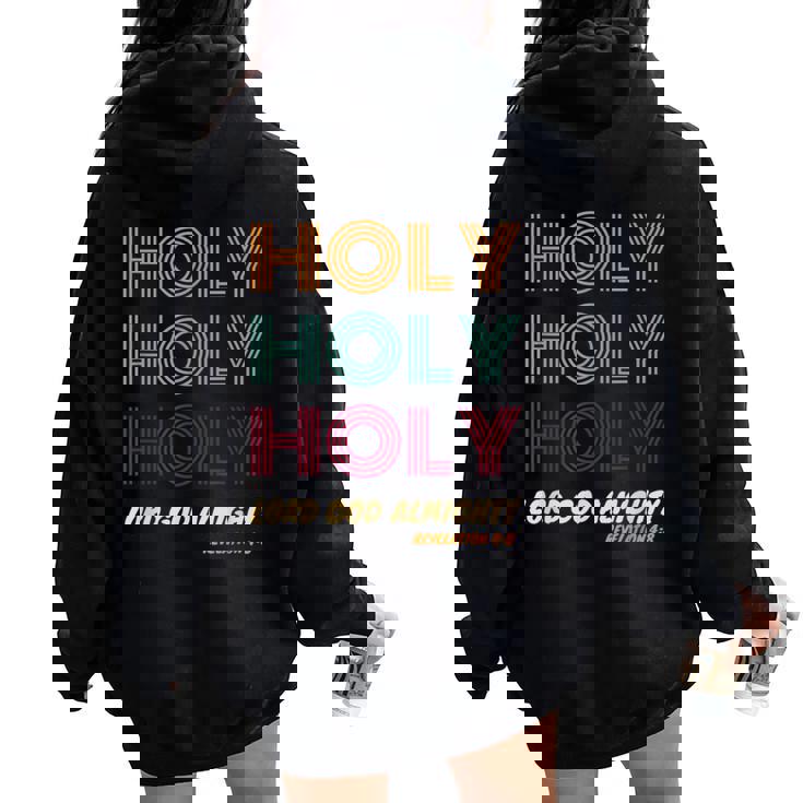 Christian Praise & Worshiperse レディース オーバーサイズ パーカー バックプリント