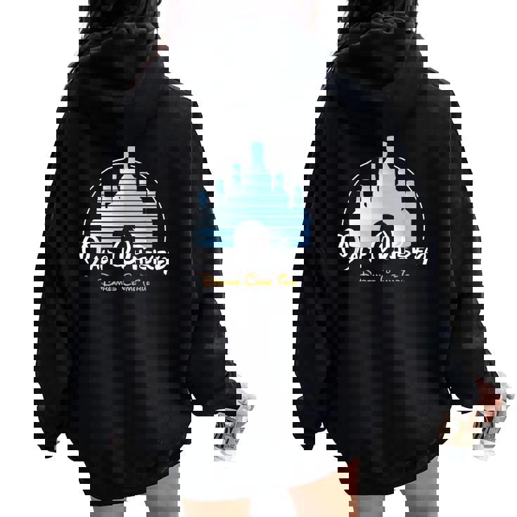 Malt Whiskey Dreams Come True 面白いしゃれパロディtシャツ レディース オーバーサイズ パーカー バックプリント