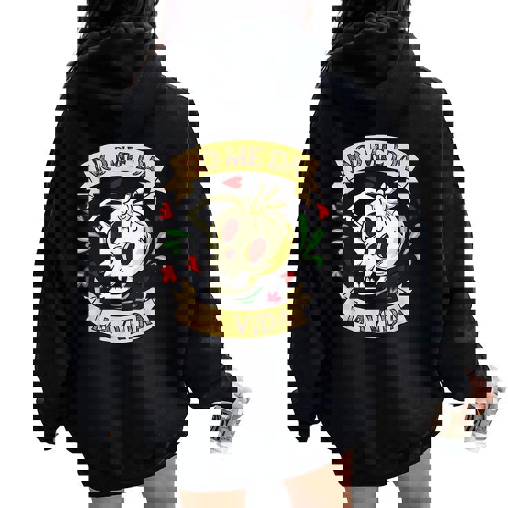 No Me Da Laida Diseño Divertido Hombres Y Es 2025 Women Oversized Hoodie Back Print