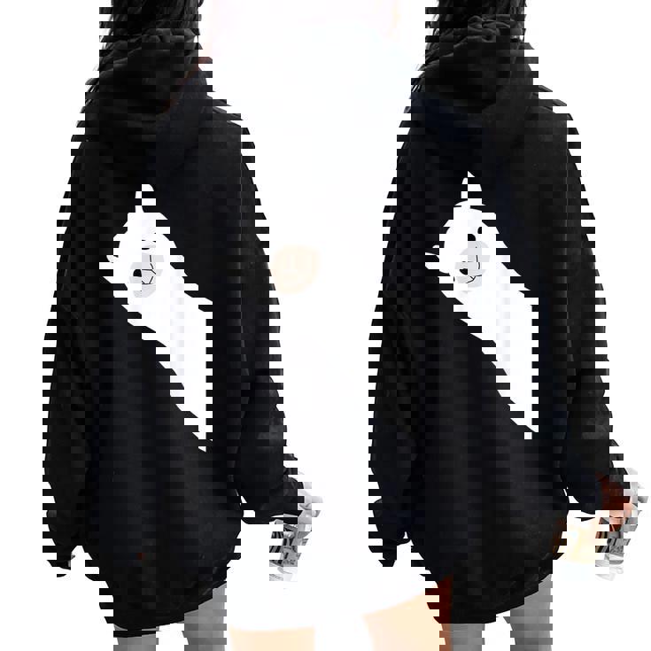 レトロ、ラマ、アルパカのデザイン。男性、女性、子供用。 レディース オーバーサイズ パーカー バックプリント