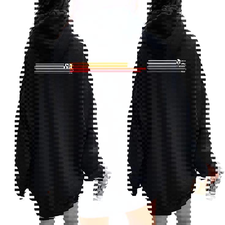 ヴィンテージ 1980年代 グラフィックスタイル Nixa Missouri レディース オーバーサイズ パーカー バックプリント