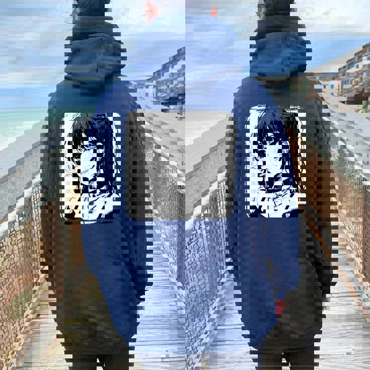 Anime Horror Girl Esthétique Grunge Waifu Japonais Otaku Sweat à