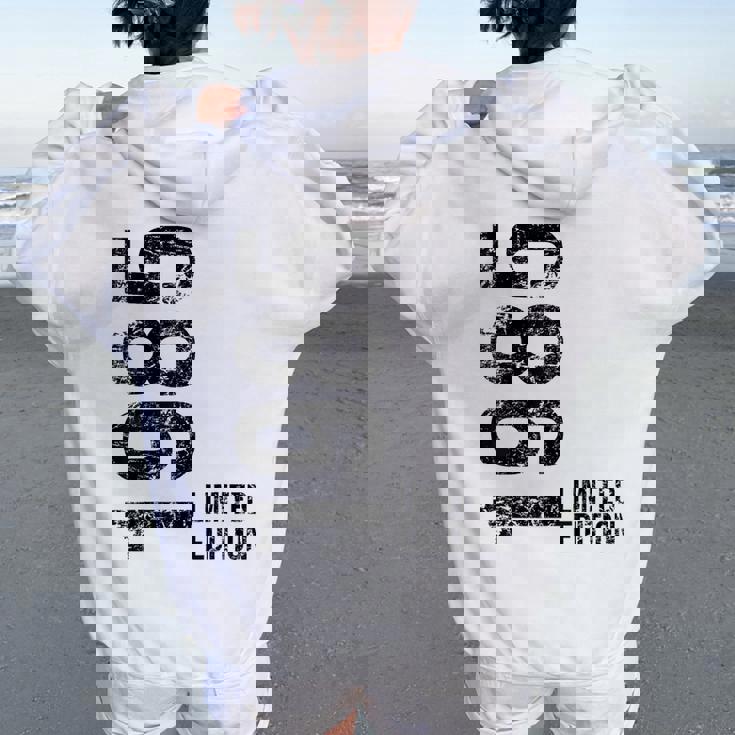 40歳の誕生日 男性 女性 40歳 1985年 誕生日プレゼント レディース オーバーサイズ パーカー バックプリント