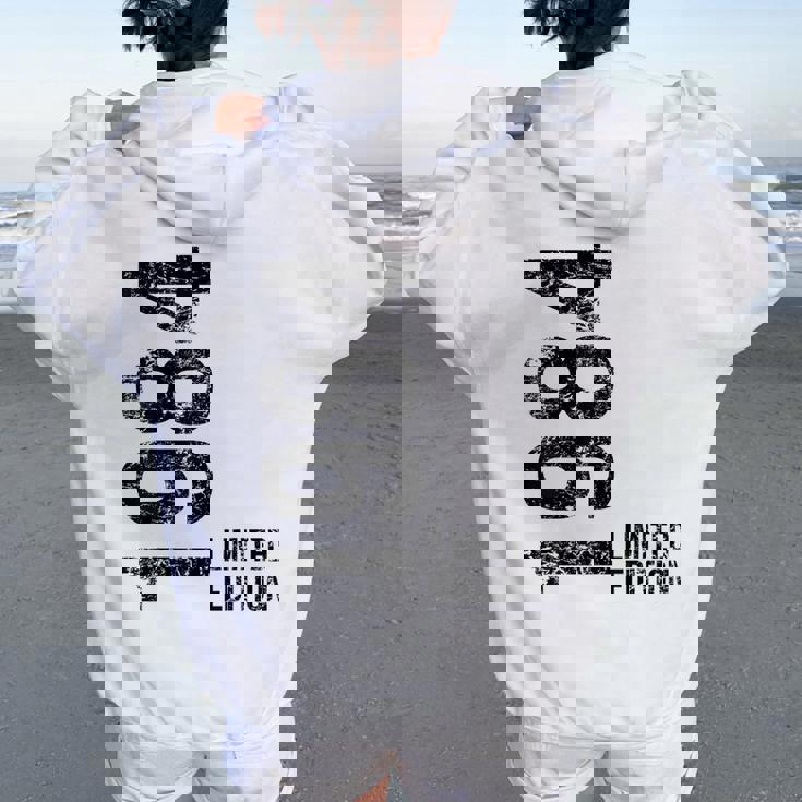 41歳の誕生日 男性 女性 41歳 1984年 誕生日プレゼント レディース オーバーサイズ パーカー バックプリント