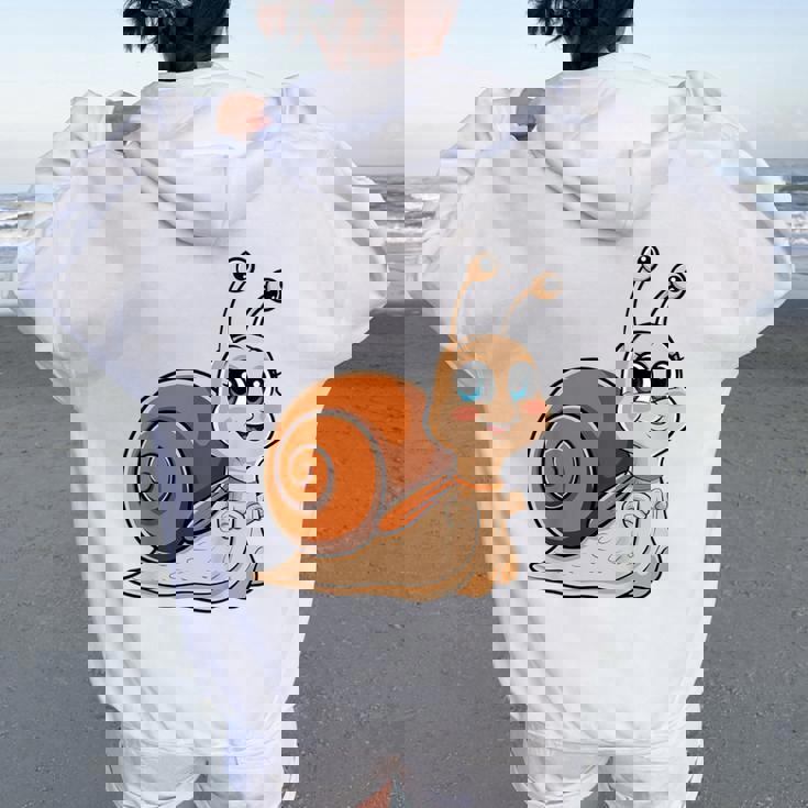 à Capuche Sweat Avec Dessin Enfant Escargot Dessin Animé Garçon