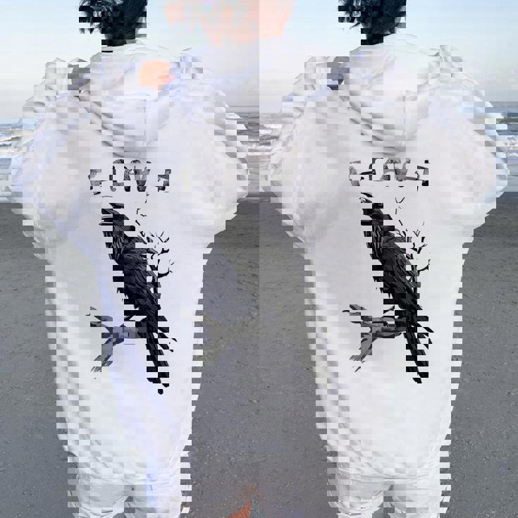 F Caw F Crow Western Pullover Hoodie - Lustiger Retro Design Sweater