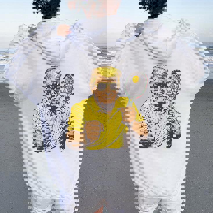 Pickleball Lovers グラフィック ピックルボール 男性 女性 お父さん 長袖tシャツ レディース オーバーサイズ パーカー バックプリント