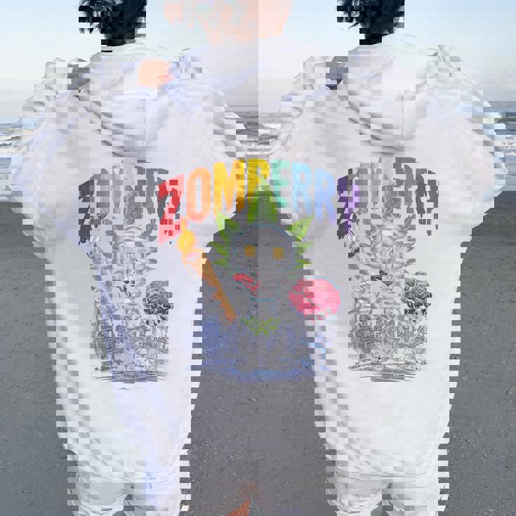 Grandma スケルトン ハロウィン コスチューム パーティー衣装 長袖tシャツ レディース オーバーサイズ パーカー バックプリント