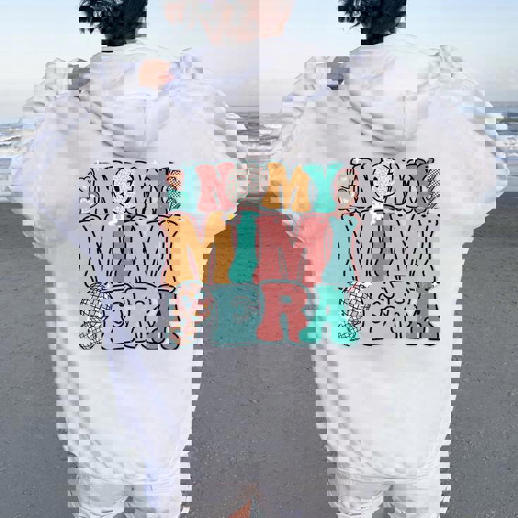 In My Mimi Era Groovy Leopardmile Face New Grandma Grandma 長袖tシャツ レディース オーバーサイズ パーカー バックプリント