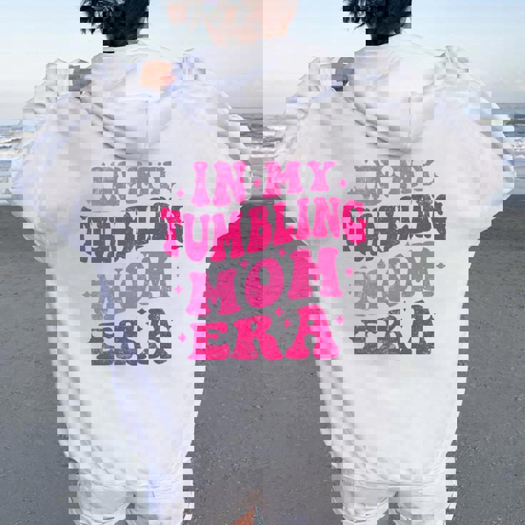 In My Tumbling Mom Era Tumbling Mom Lovers 母の日 長袖tシャツ レディース オーバーサイズ パーカー バックプリント