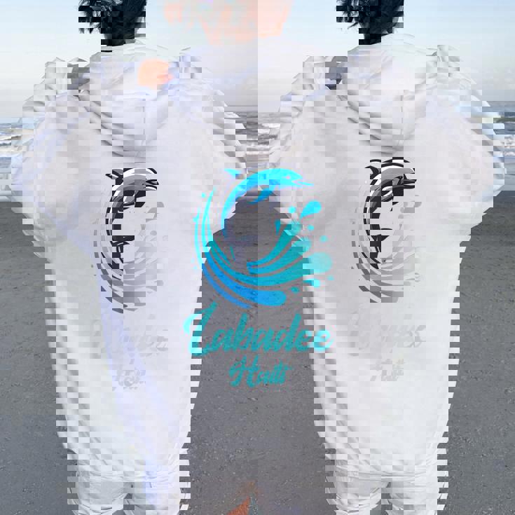 Labadee ハイチ お土産 ハイチの休暇 男性 女性 リマインダー レディース オーバーサイズ パーカー バックプリント